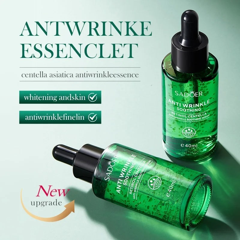 Sérum Antiarrugas Retinol & Centella Asiática SADOER – Reafirma y Rejuvenece