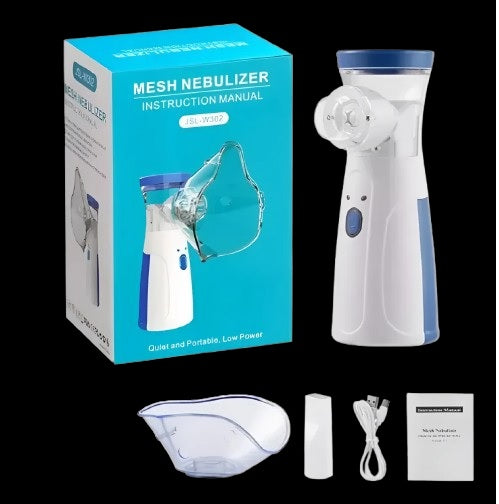Mesh Nebulizer Portátil – Atomizador Ultrasónico de Malla para Adultos y Niños