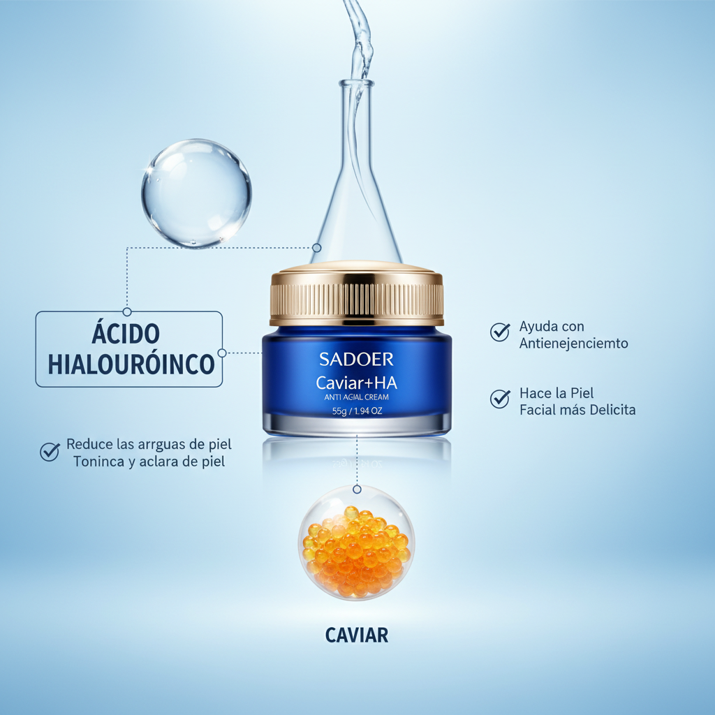Infografía Crema Caviar